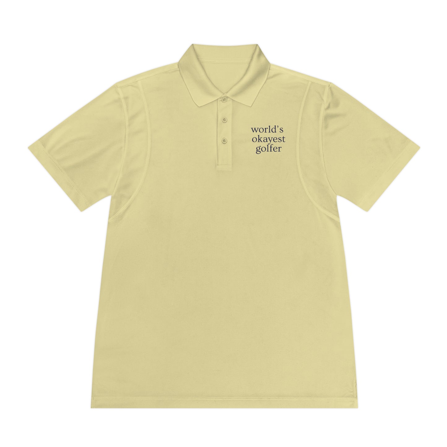 World's Okayest Golfer - Men's Sport Polo Shirt