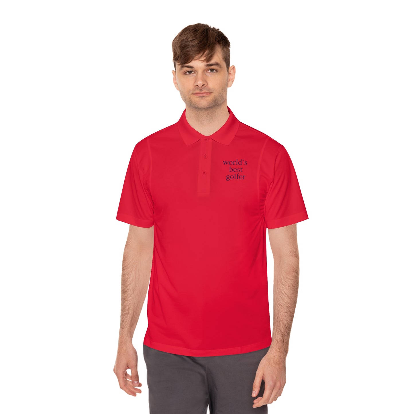 World's Best Golfer - Men's Sport Polo Shirt