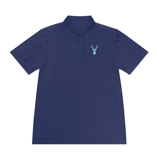 Deer Head Men's Sport Polo Shirt