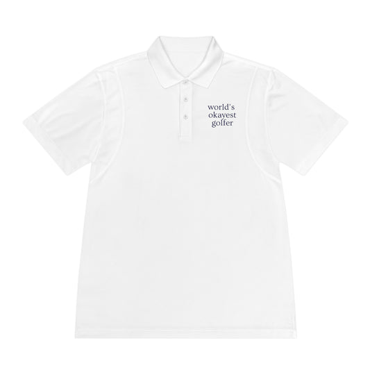 World's Okayest Golfer - Men's Sport Polo Shirt