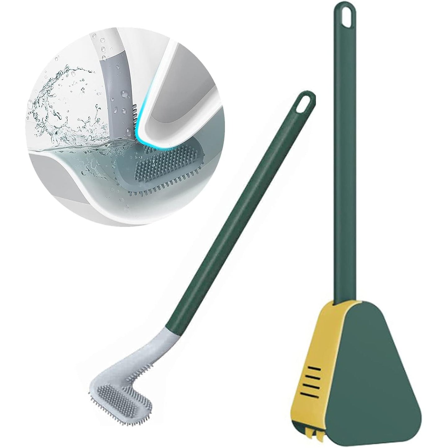 Golf Toilet Brush and Holder Set