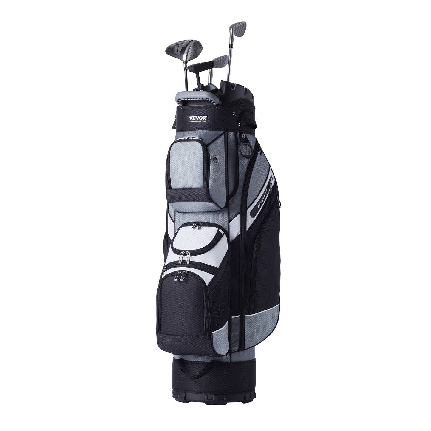 Golf Cart Bag with 14 Way Organizer Divider Top