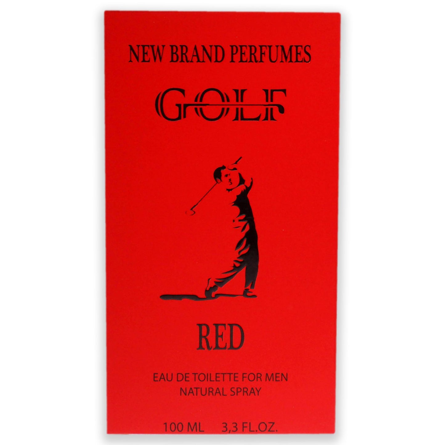 Golf Red by New Brand for Men - 3.3 oz EDT Spray